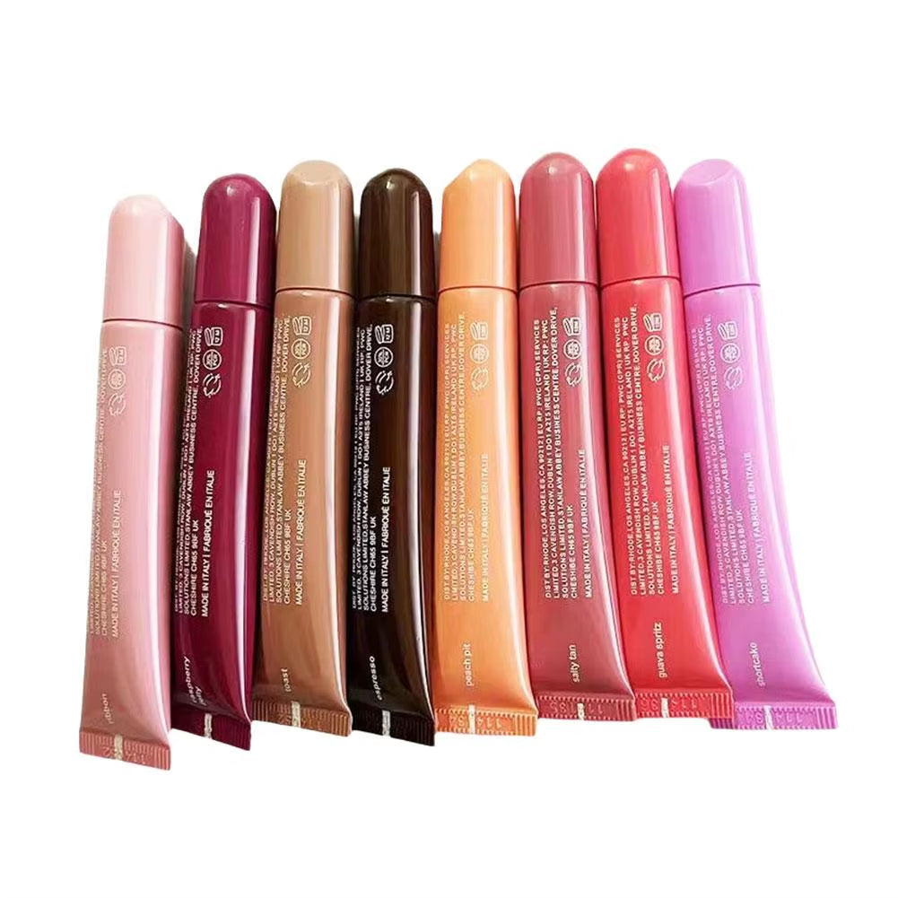 Summer Lip Moisturizer Lip Balm 8 Colors Lip Balm Smoothing Lip Lines Lasting Nourishing Women Daily Care Makeup Lip Care